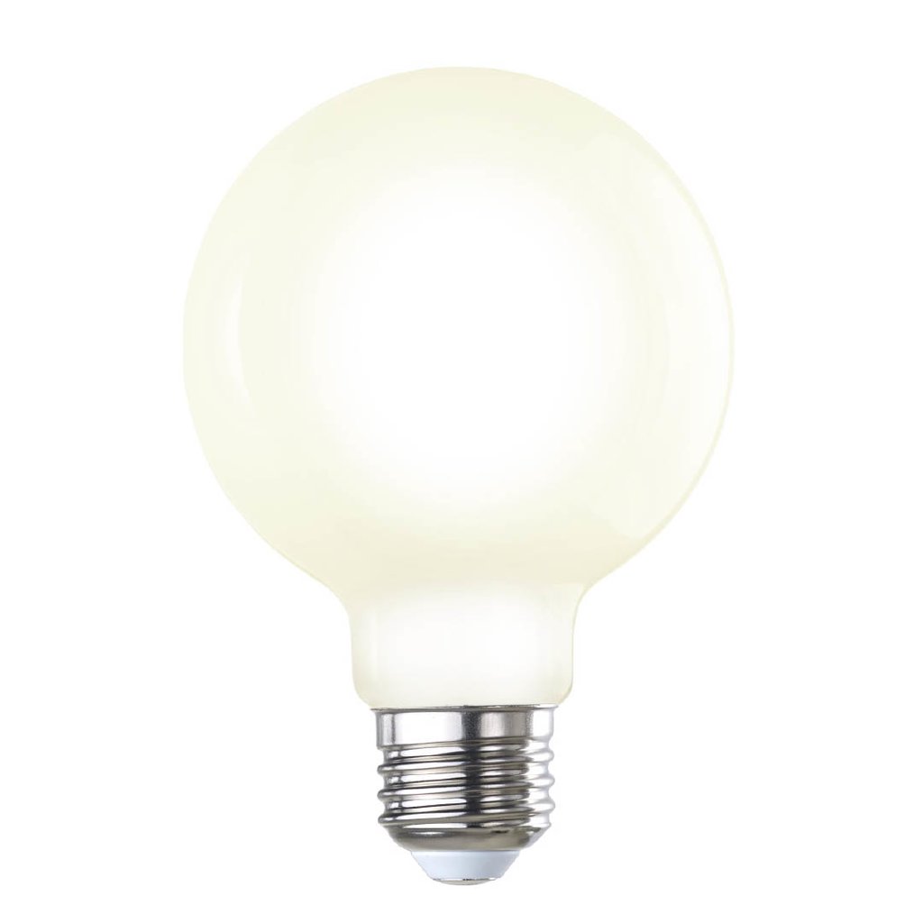 2 pack - Bulbrite 861576 (776611) 7W G25 Warm White LED Light Bulb