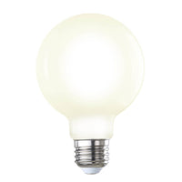 2 pack - Bulbrite 861576 (776611) 7W G25 Warm White LED Light Bulb