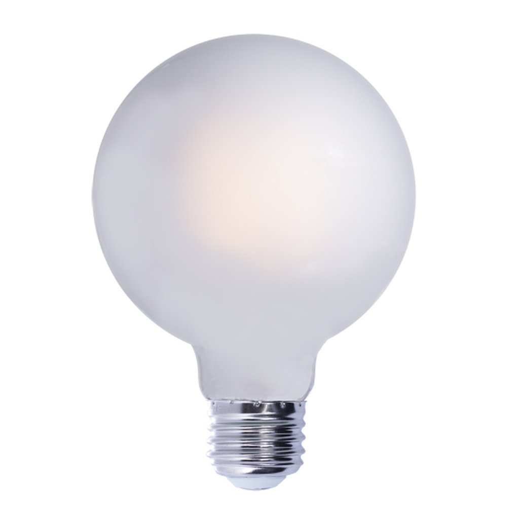 2 pack - Bulbrite 861597 (776897) 8.5W G40 Warm White LED Light Bulb