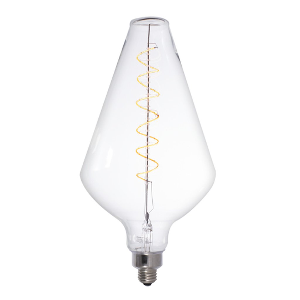 2 pack - Bulbrite 776305 4W Amber LED Light Bulb
