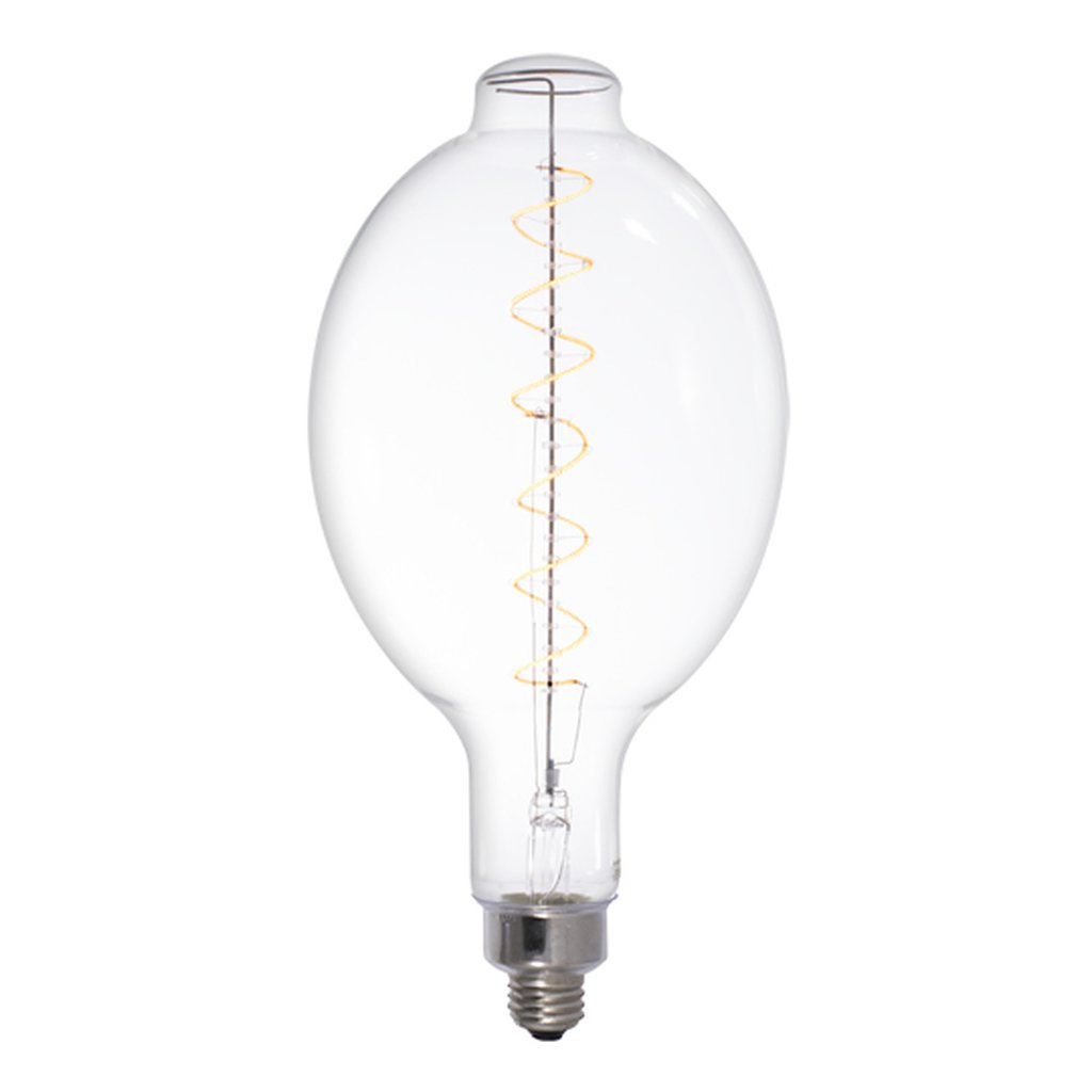 2 pack - Bulbrite 776314 4W BT56 Amber LED Light Bulb