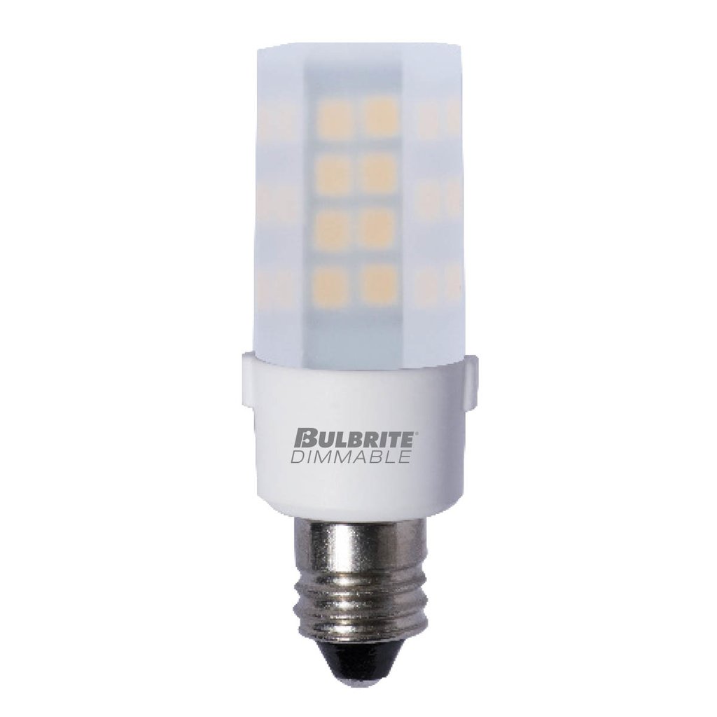 2 pack - Bulbrite 861531 (770596) 4.5W T4 Warm White LED Light Bulb