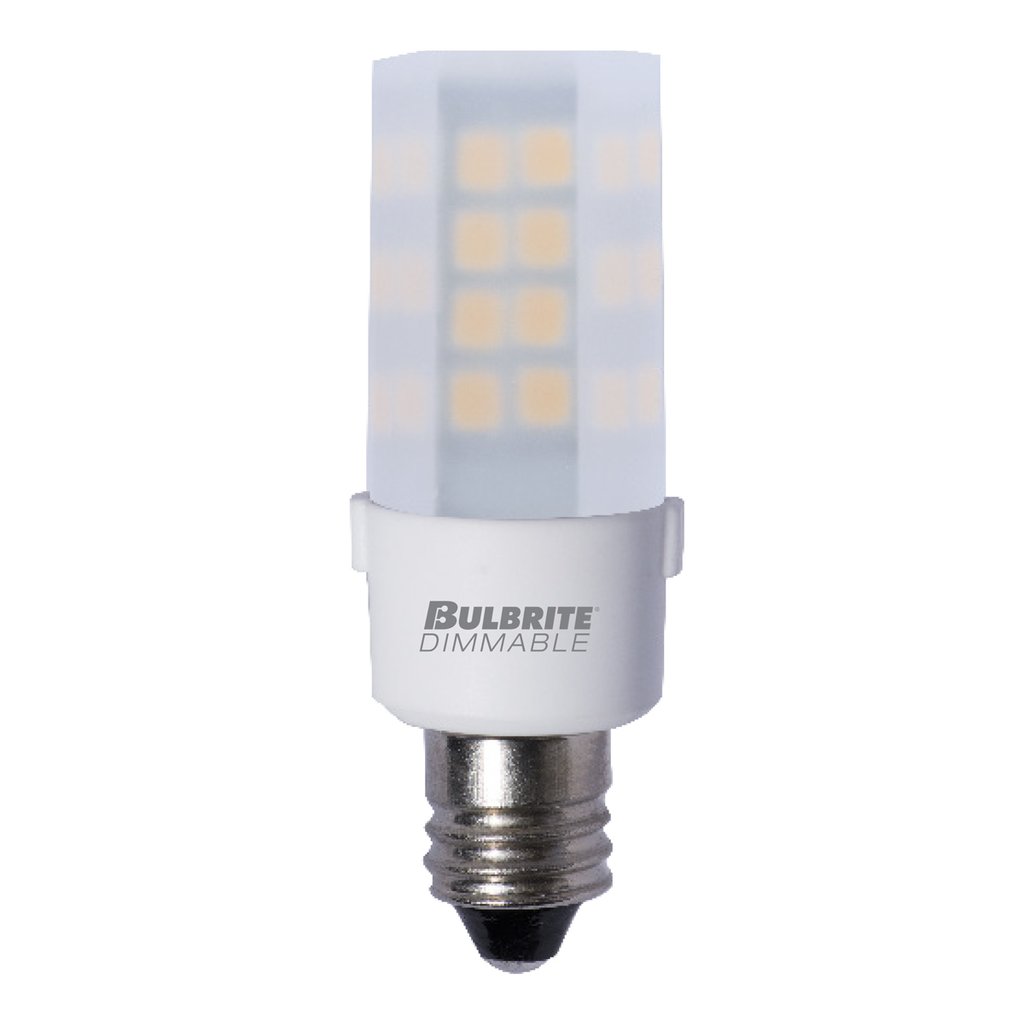 2 pack - Bulbrite 861520 (770585) 4.5W T4 Soft White LED Light Bulb