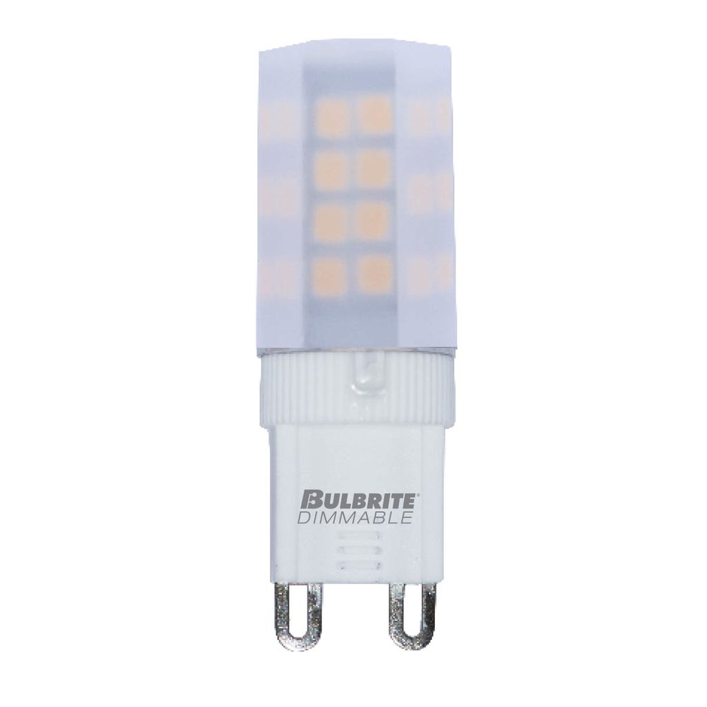 2 pack - Bulbrite 861526 (770591) 4.5W T4 Warm White LED Light Bulb