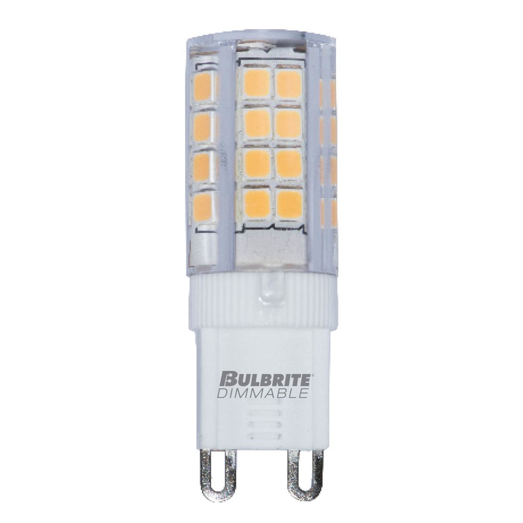 2 pack - Bulbrite 861525 (770590) 4.5W T6 Warm White LED Light Bulb
