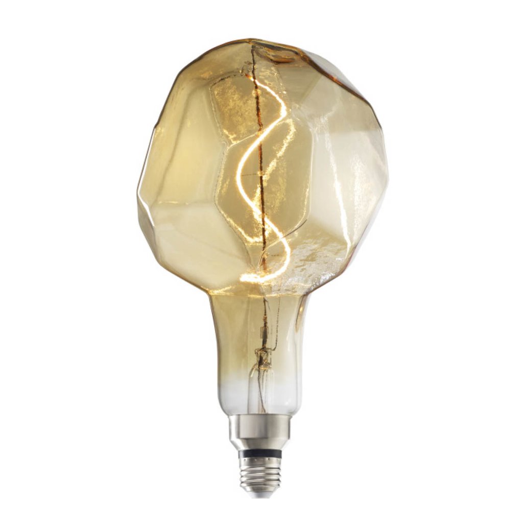 2 pack - Bulbrite 776318 4W Amber LED Light Bulb