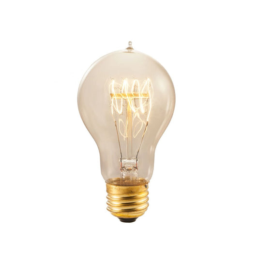 4 pack - Bulbrite 861373 (132520) 25W A19 Warm Amber Incandescent