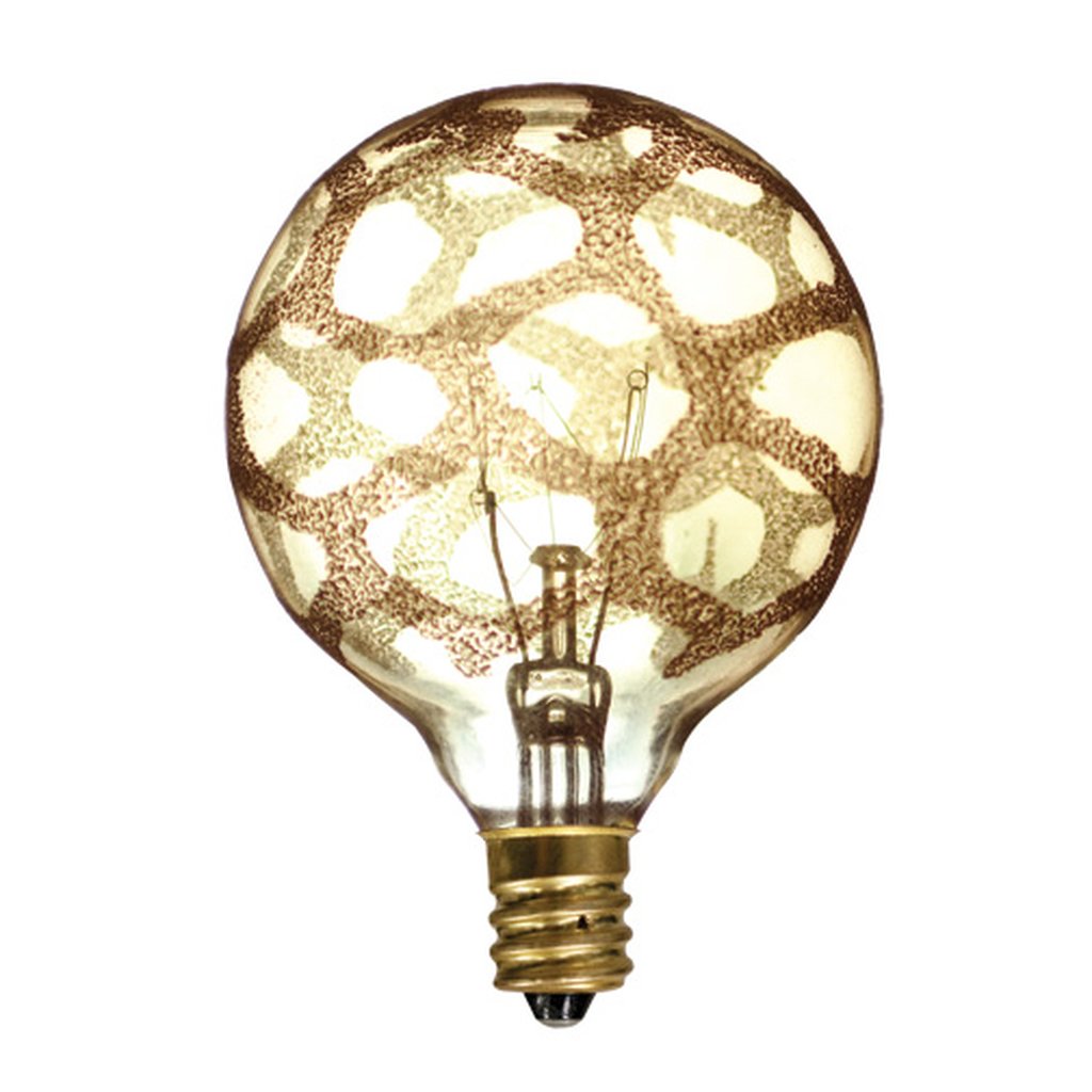 6 pack - Bulbrite 861323 (144026) 40W G16.5 Incandescent Light Bulb
