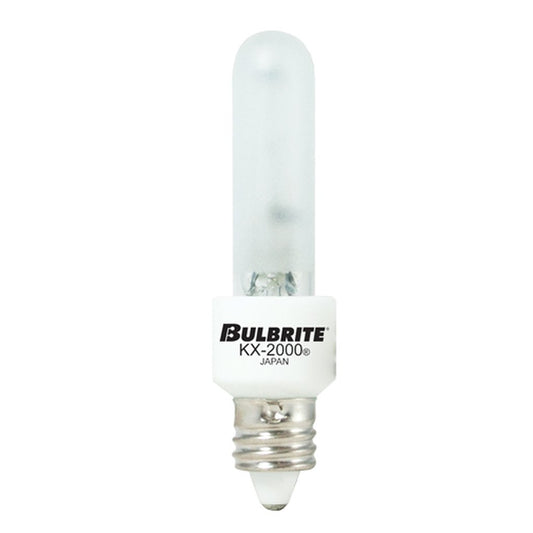 2 pack - Bulbrite 861350 (473161) 60W T3 Warm White Halogen Light Bulb