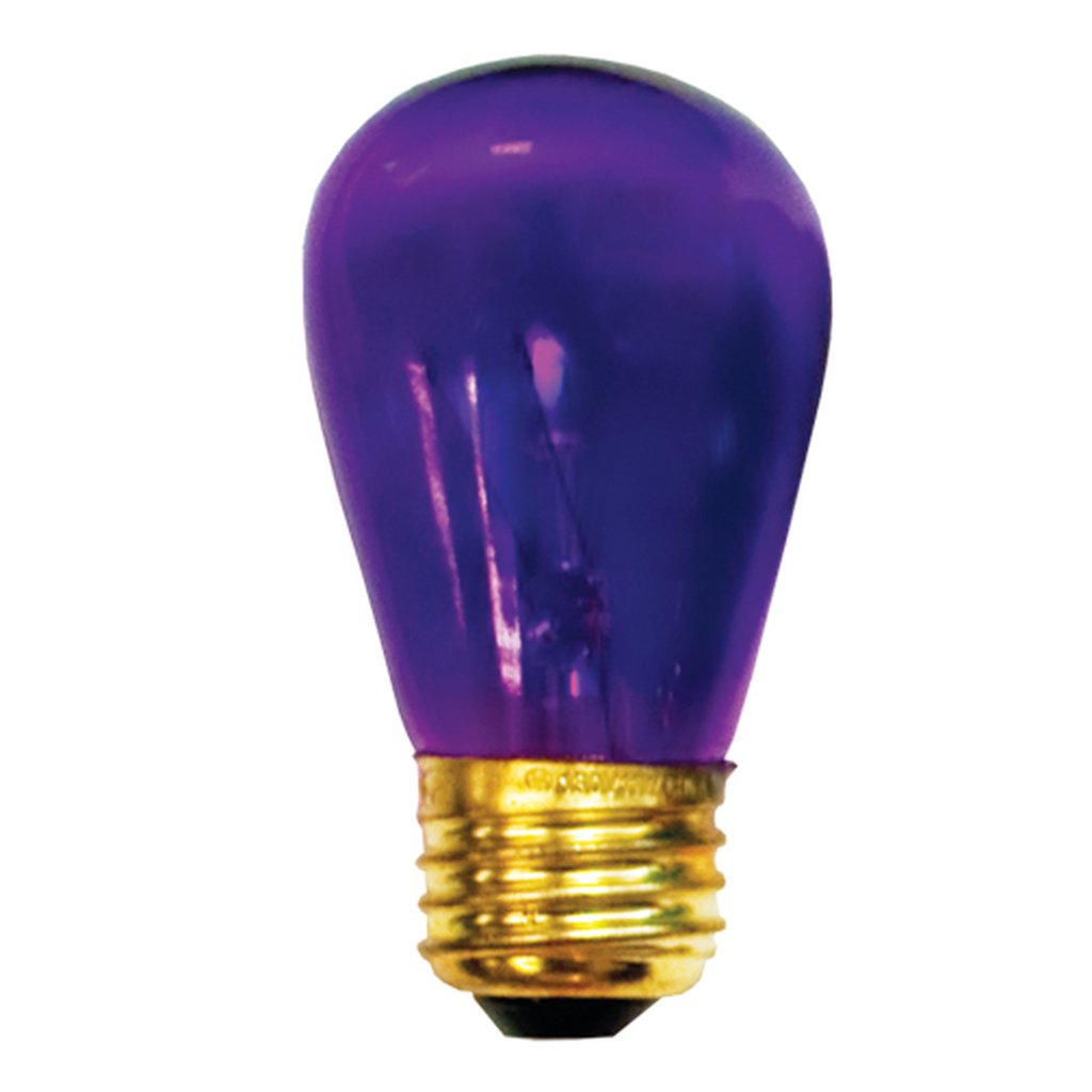 Bulbrite 861310 (701511) 11W S14 Purple Incandescent Light Bulb