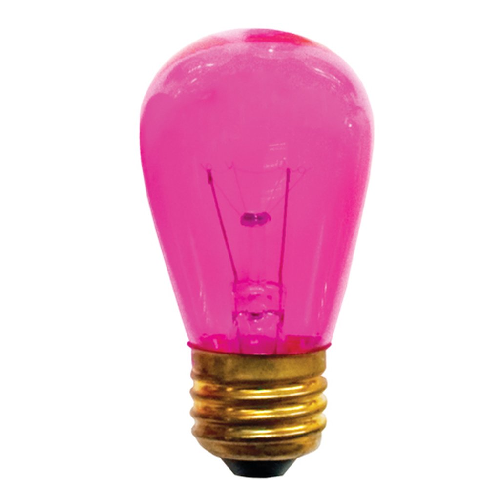 Bulbrite 861309 (701611) 11W S14 Pink Incandescent Light Bulb