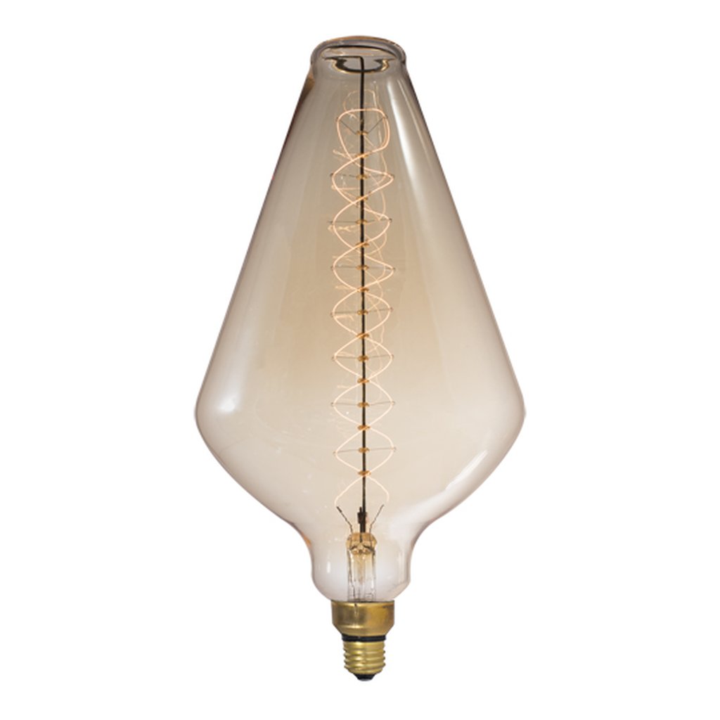 2 pack - Bulbrite 137701 60W Amber Incandescent Light Bulb