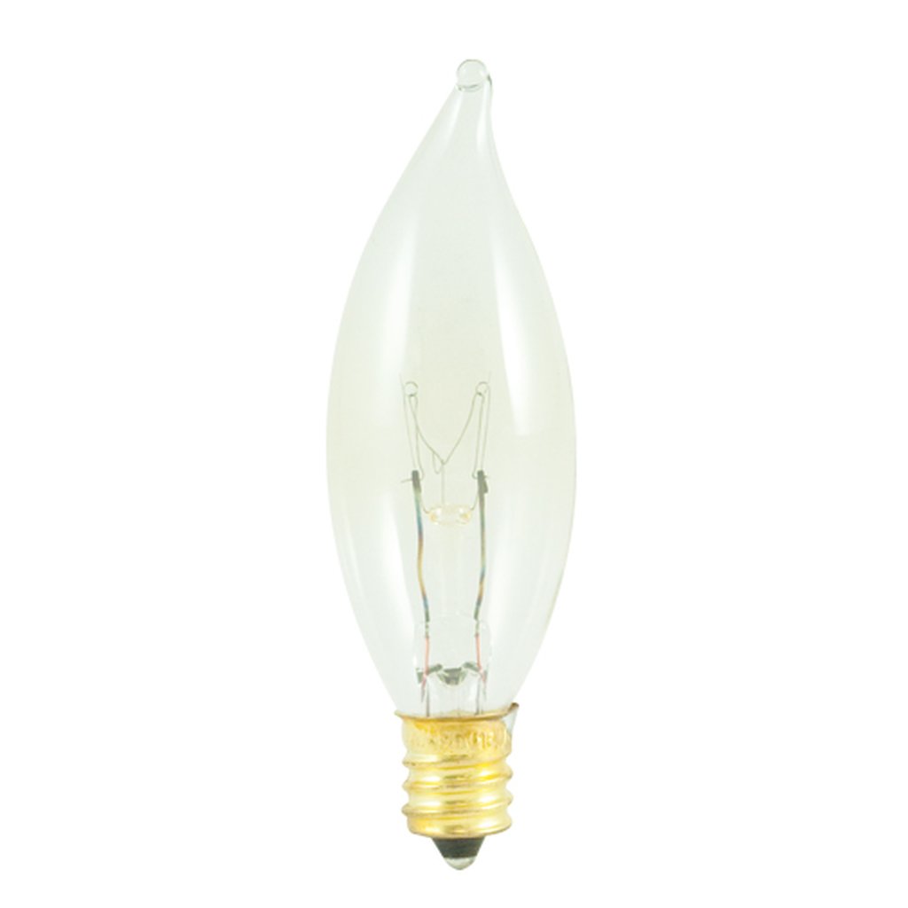 50 pack - Bulbrite 861244 (403115) 15W CA8 Warm White Incandescent