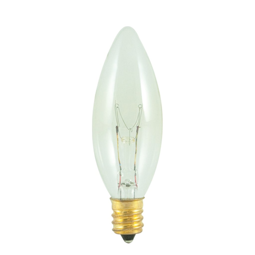 50 pack - Bulbrite 861251 (490140) 40W B8 Warm White Incandescent