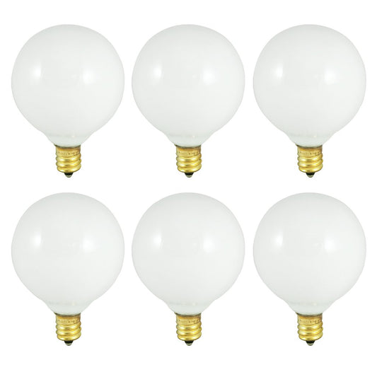40 pack - Bulbrite 861124 40W G16.5 Warm White INCANDESCENT Light Bulb