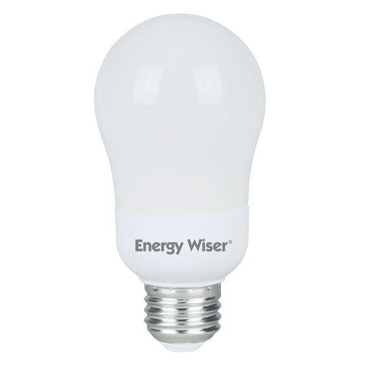 4 pack - Bulbrite 860422 (512012) 15W A19 Warm White CFL Light Bulb