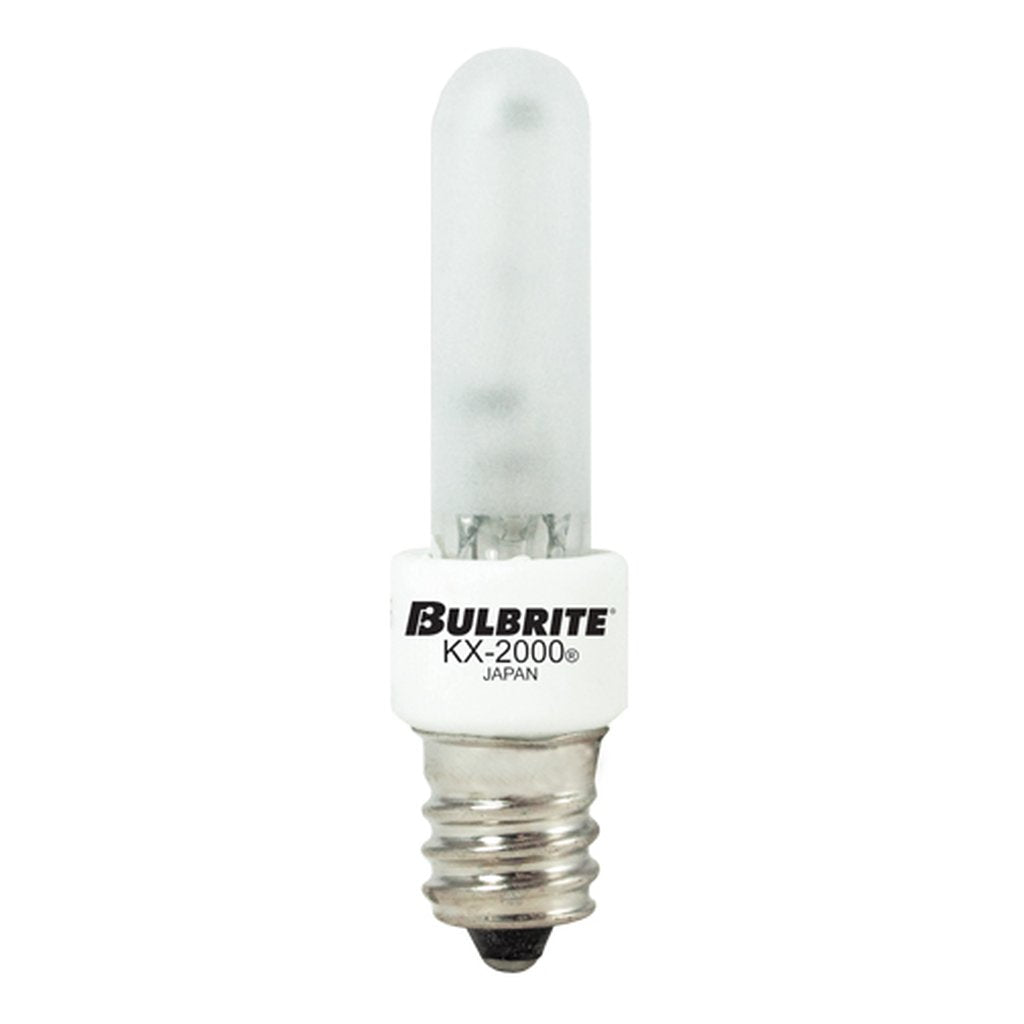 2 pack - Bulbrite 860994 (473041) 40W T3 Warm White Halogen Light Bulb