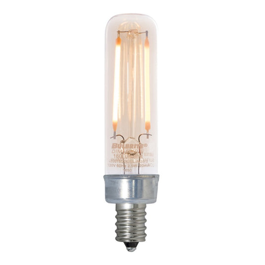 4 pack - Bulbrite 861408 (776904) 2.5W T6 Amber LED Light Bulb