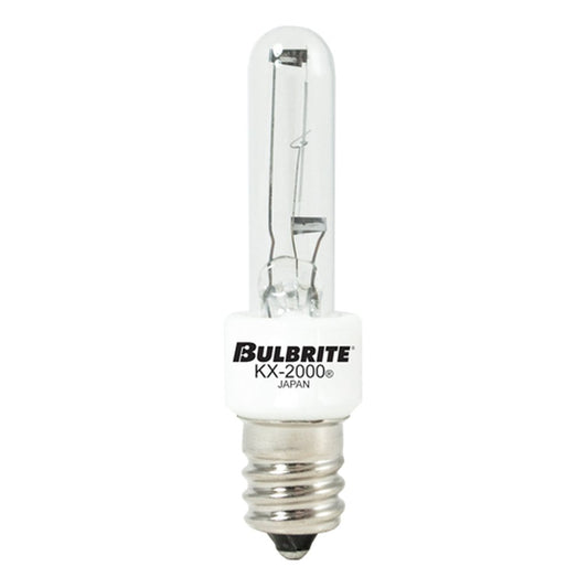 2 pack - Bulbrite 861200 (473060) 60W T3 Warm White Halogen Light Bulb