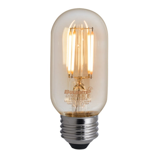 Bulbrite 860993 (776905) 4W T14 Amber LED Light Bulb
