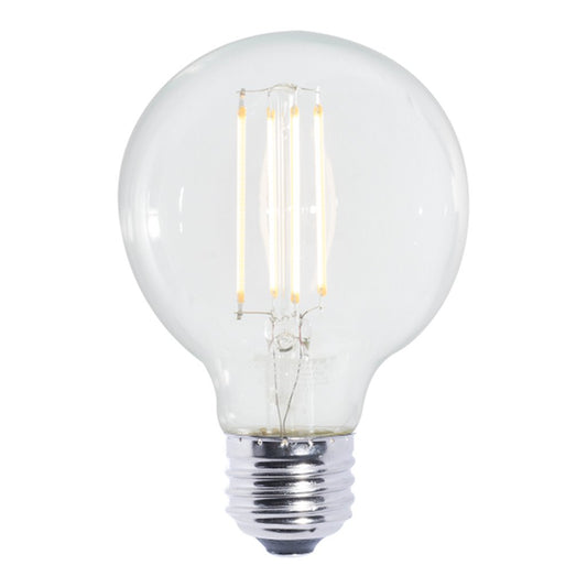 4 pack - Bulbrite 776749 8.5W G25 Warm White LED Light Bulb
