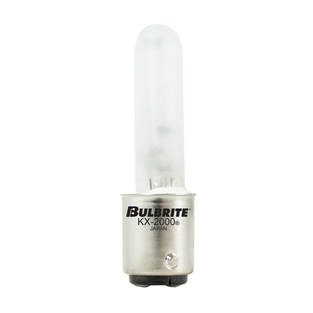 2 pack - Bulbrite 861344 (473221) 20W T3 Warm White Halogen Light Bulb