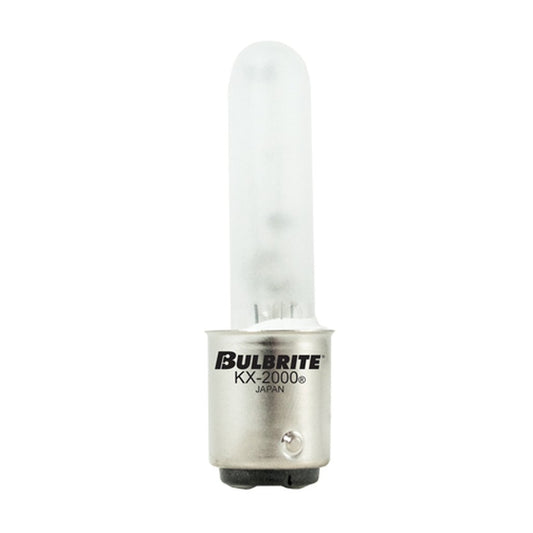2 pack - Bulbrite 861344 (473221) 20W T3 Warm White Halogen Light Bulb