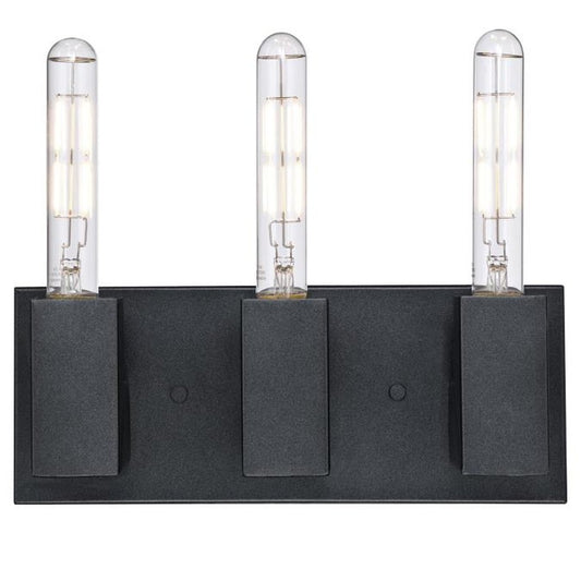 Westinghouse 6350500 Sconce Fixture 3Lt Wall Iron w/Lamps