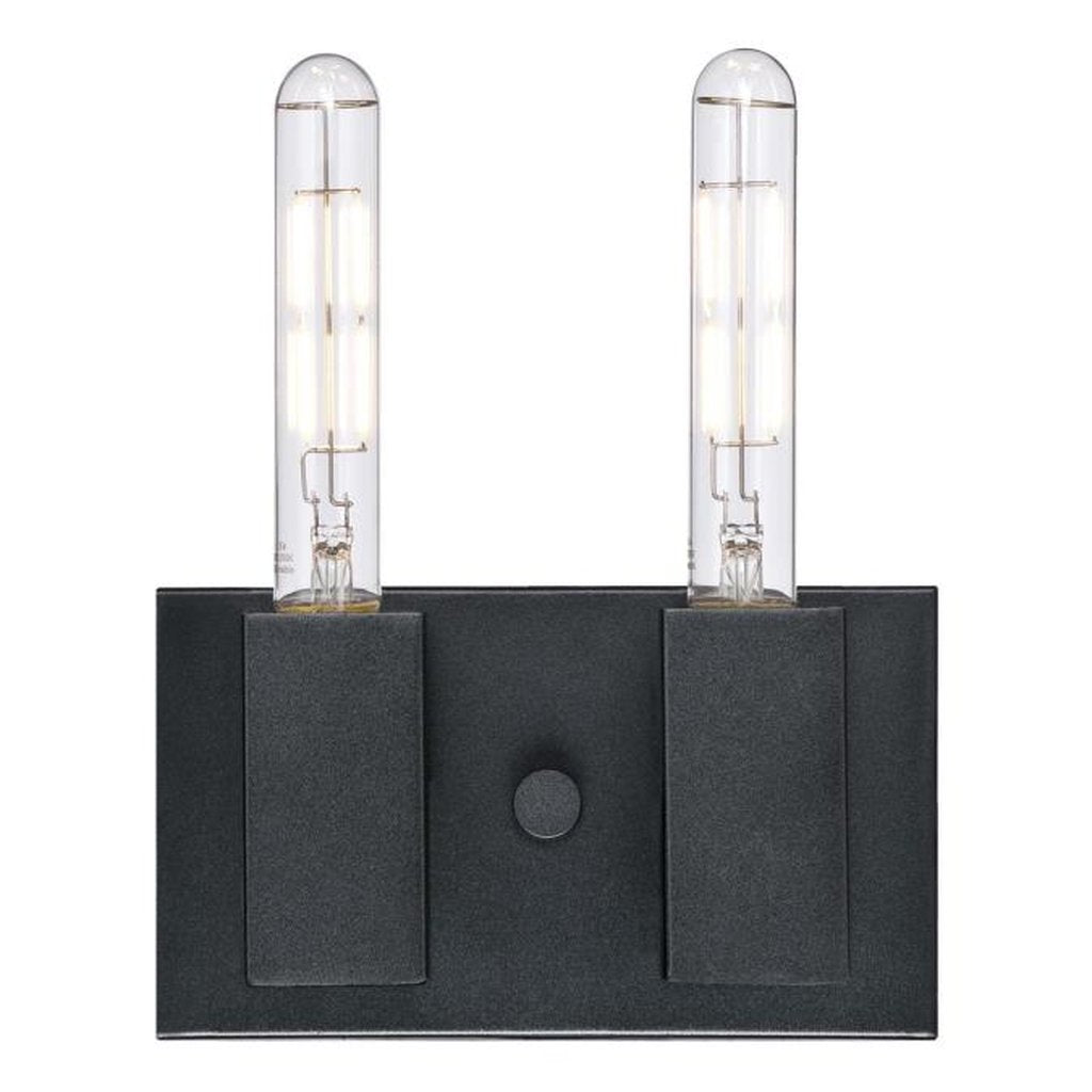 Westinghouse 6350600 Sconce Fixture 2Lt Wall Iron w/Lamps