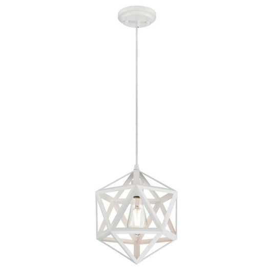 Westinghouse 6355600 Pendant Fixture 1Lt Pend Matte White