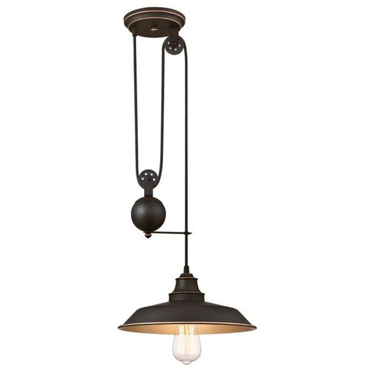 Westinghouse 636321448 Pendant Fixture 1LT Pend Pulley ORB