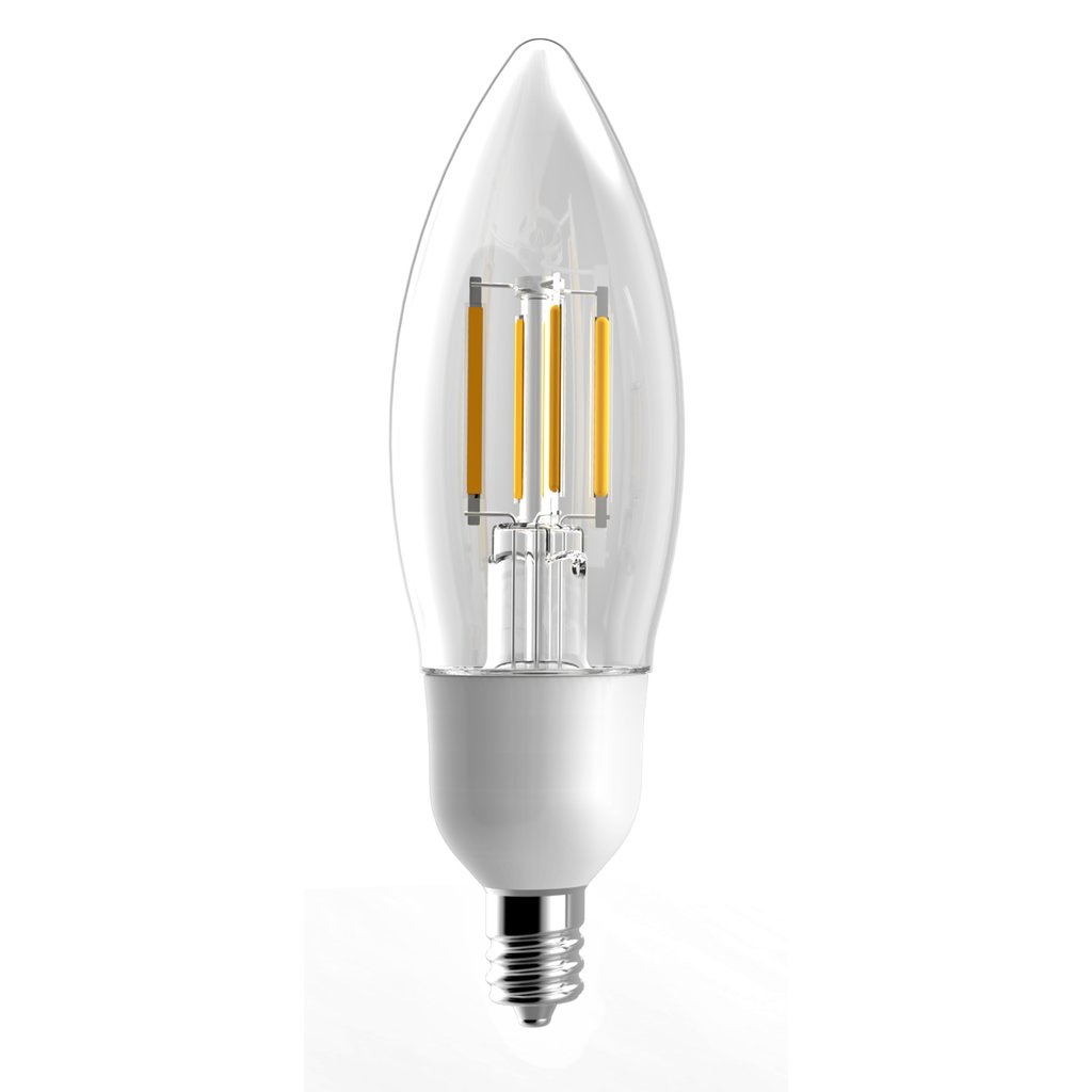 10 pack - LED One B11-60WE-5WD27E12 FIL 5W B11 LED Light Bulb