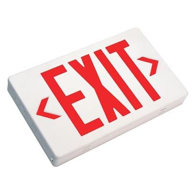 Topaz ES/LED/RW/B LED Battery Backup Fixture Exit Sign w/ 75119