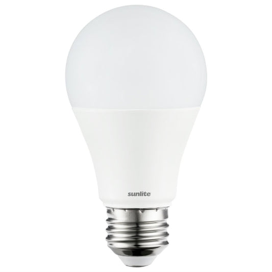 6 pack - Sunlite 80683-SU 9W A19 Cool White LED Light Bulb