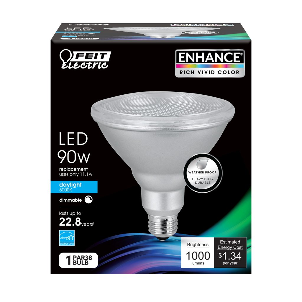 Feit Electric PAR38DM/950CA 11.1W PAR38 Daylight LED Light Bulb