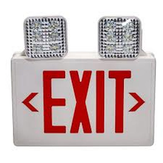 Topaz ESC/LED/RW 3.5W LED Emergency Exit Fixture Red and Combo Signs