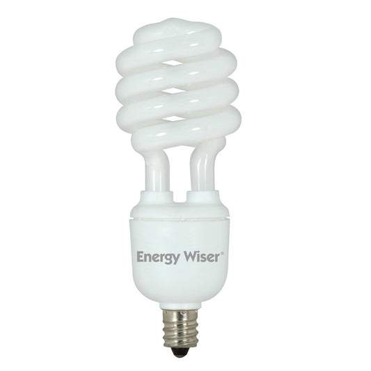 4 pack - Bulbrite 861657 13W T2 Coil Warm White CFL Light Bulb