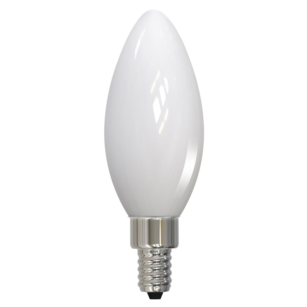 4 pack - Bulbrite 861925 (776887) 5W B11 Warm White LED Light Bulb
