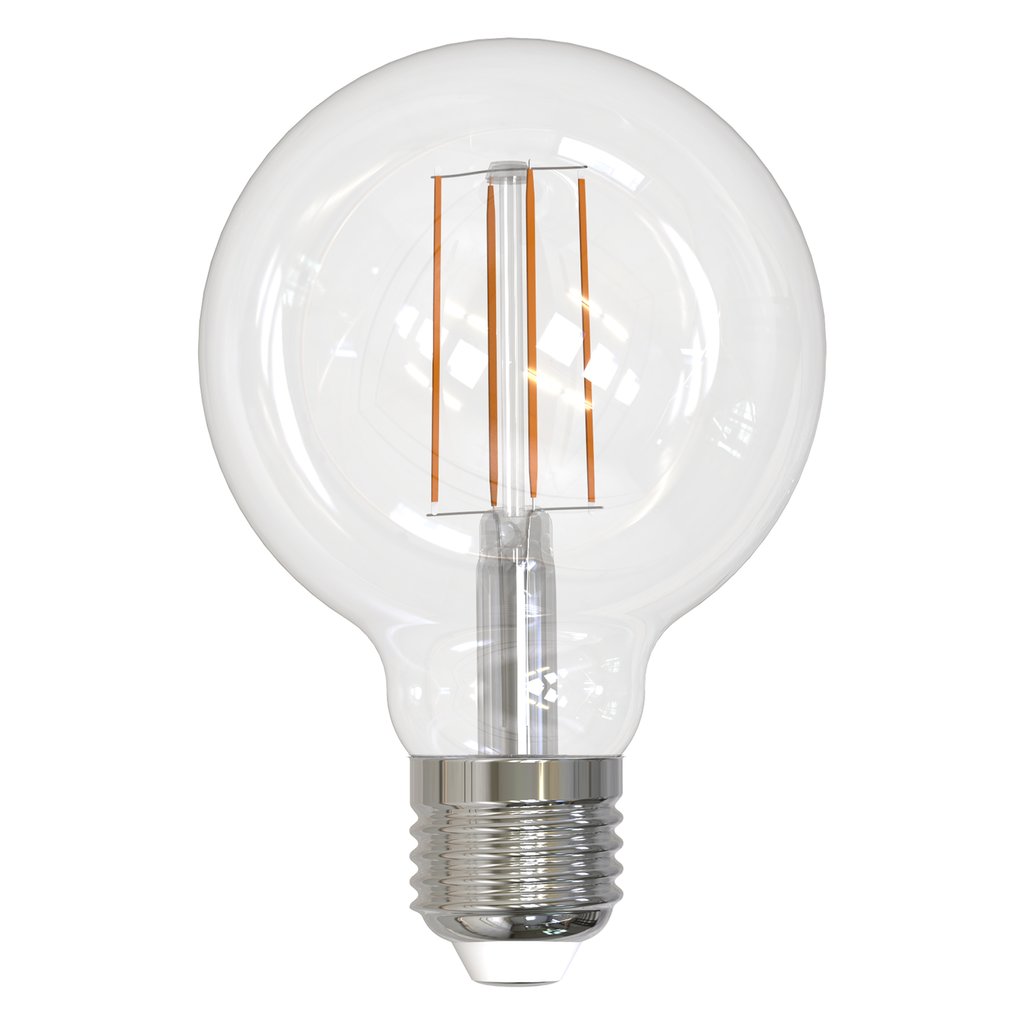 2 pack - Bulbrite 861928 (776890) 8.5W G25 Soft White LED Light Bulb