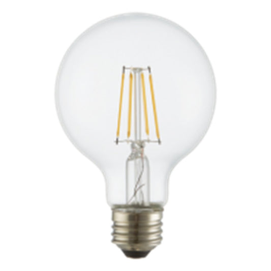 12 pack - TCP FG25D6050EC 5W G25 LED Light Bulb