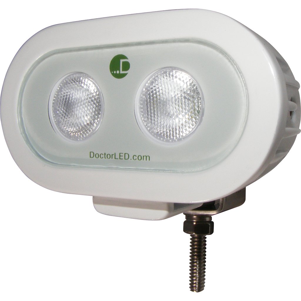 Dr. LED 9000470 LED Fixture Kevin Jr. X2 Spreader / Deck Light Marine