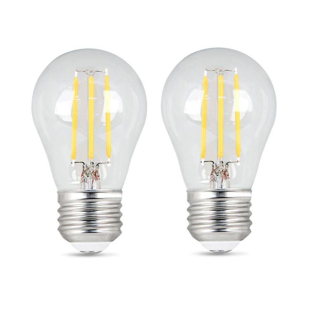 2 pack - Feit Electric BPA1540927CAFIL/2/RP 5W A15 LED Light Bulb