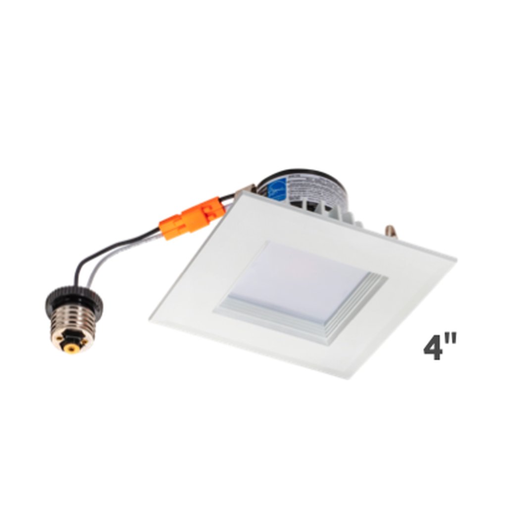 12 pack - Topaz RTL/43SQ/WH/90/D 10W LED Retrofit Fixture 1/12-PK