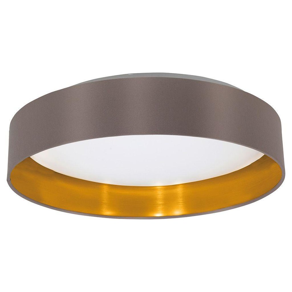 31625A Fixture Maserlo Cappucino and Satin Nickel Integrated LED