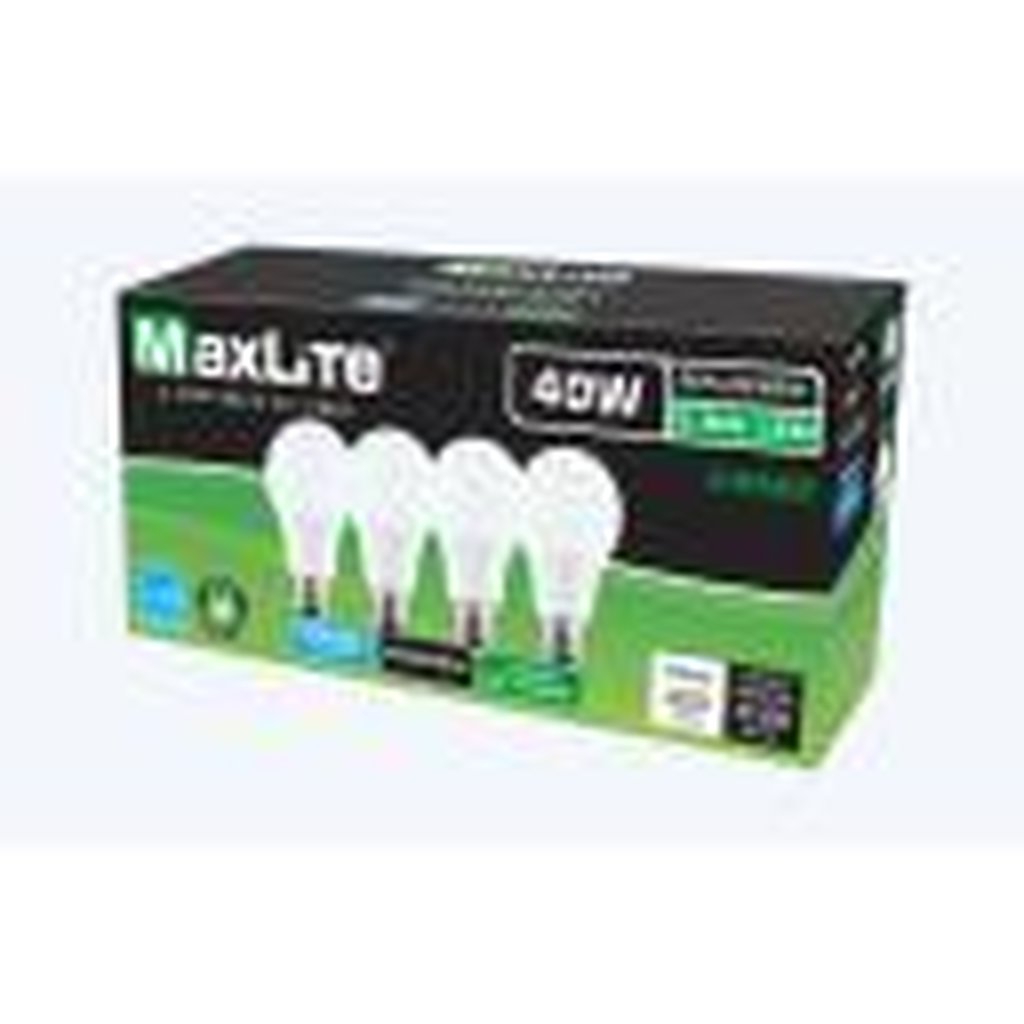 24 pack - MaxLite 14099717 5.5W A19 Light Bulb