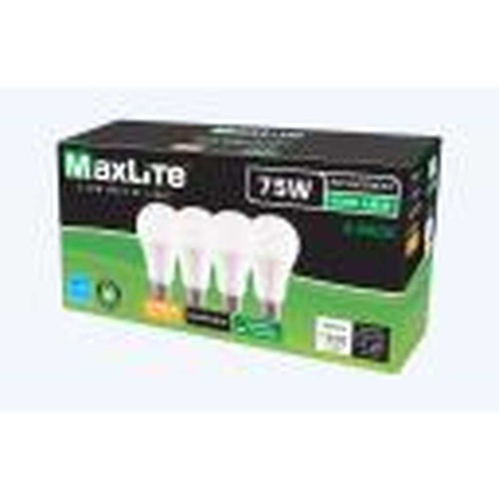 24 pack - MaxLite 14099720 10W A19 Light Bulb