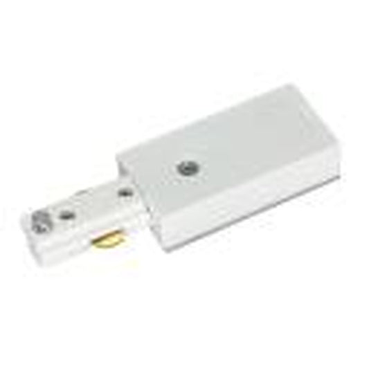 100 pack - MaxLite 107409 Fixture TRACK ACCESSORY END FEED CONNECTOR