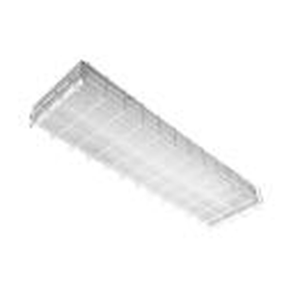 6 pack - MaxLite 72463 WIRE GUARD - WRAP FIXTURE 4FT X 6.75IN