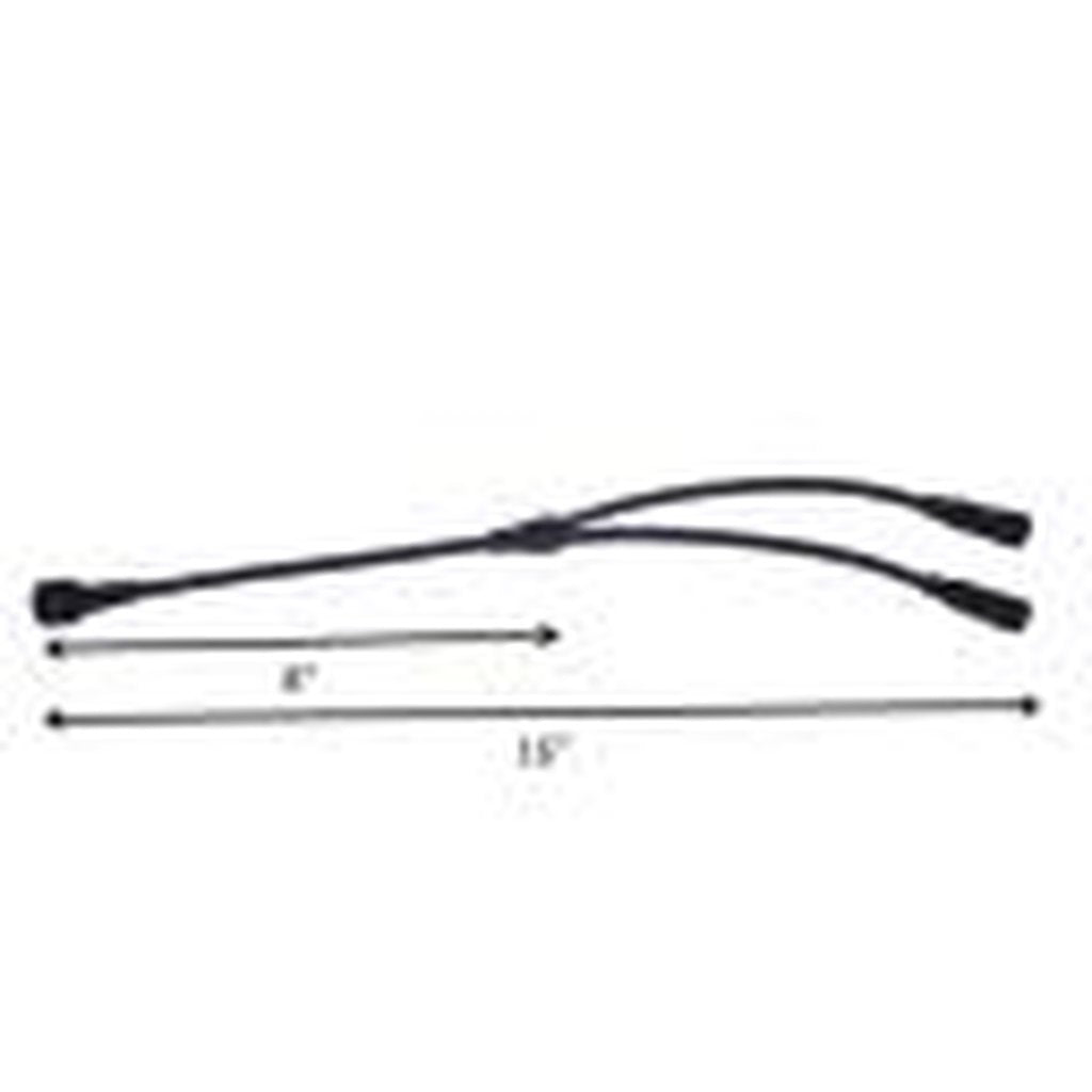 5 pack - MaxLite 1409061 REFRIGERATOR LIGHT Y-SPLITTER CORD; BLACK