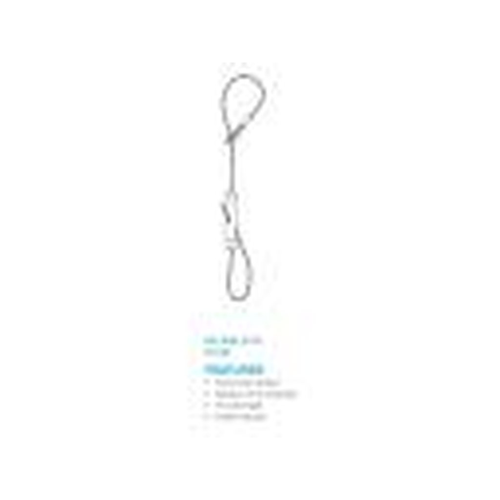 10 pack - MaxLite 74139 LOOP CABLE WITH GRIPPER CINCH AND CRIMPPED END